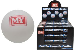 New Plain White Ping Pong Table Tennis Balls sports 18PC In Pack