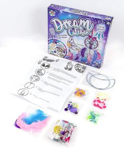 Make A Sparkling Dream Catcher Kids Create Your Own And Catch Your Bad Dreams