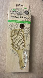 Natural Bamboo Hair Brush Detangling Massage Anti-Static Hair Comb Wooden New