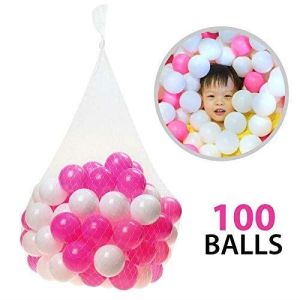 Colourful Pit Balls Kids Children Swim Ball Pits Toys Soft Play Pool Pen Game 100pcs Of 6cm Coloured Balls Indoor and Outdoor Fun