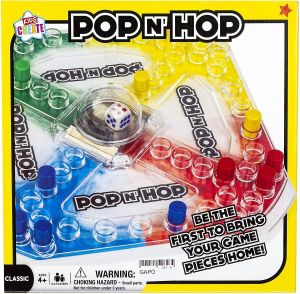 Kids Children Race to Base Pop a Dice Frustration Board Game Great Family Frinds