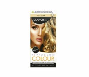 Glamorize Advance Blonde Colour 4 Step Permanent Hair Dye Shade For Ladies Woman