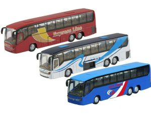 City Coach Street King Bus Toy Model Vehicles Children Toys  (1 Red)