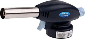 Cooking Blow Torch Adjustable Flame Butane Gas Kitchen Torch Lighter Welding Soldering