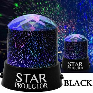 LED Star Projector Night Light Sky Star Moon Lighting Lamp Kids Gift Bedroom