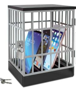 Mobile Phone Smartphone Jail Cell Prison Lock Up Safe Dinner Quality Time