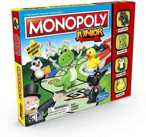 Monopoly Junior Game Fun Family Kids Game from Hasbro Ages 5 years + NEW