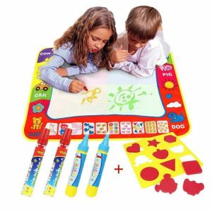 Kids Toy Aqua Water Doodle Drawing Children Educational Writing Painting Board