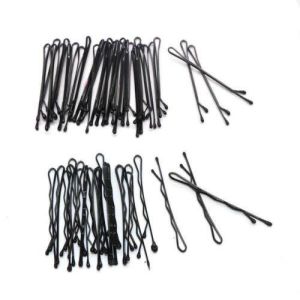 250pk Hair Grips Hairdressing Secure Black Bobby Pins Styling Clips Style Grips