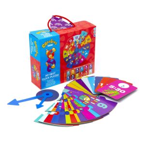 CBeebies Giant Clock Floor Jigsaw Puzzle Kids Learn to Tell Time 3+ Toddler Gift