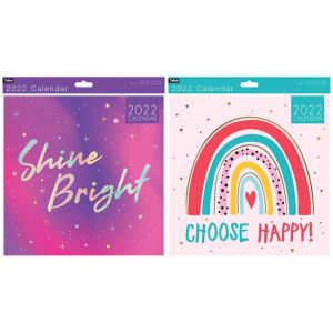 2022 Calendar Wiro Bound Organiser Wall Planner for Home Business Office School