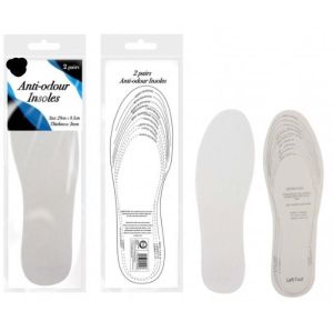 Anti Odour, Natural Cotton, & Synthetic Leather Shoe Insoles Range