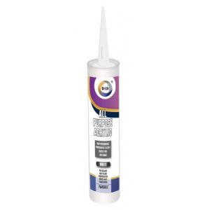 All Purpose Acrylic Silicone Sealant 280ml Construction Joints Gaps Frameworks