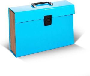 19 Section Heavy Duty Pockets A4 Expanding Document Organiser Filing Folder for Office, Home