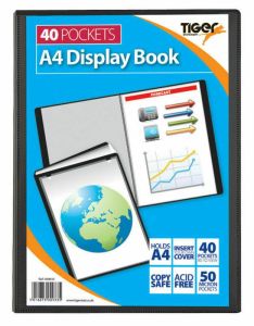 40 Pocket A4 Display Book