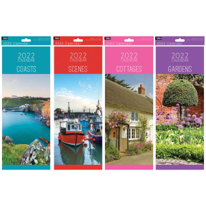 2022 Super Slim Month To View Wall Calendar Photo MTV Planner