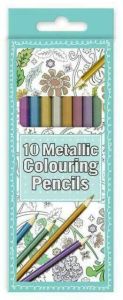 10 Metallic Colouring pencils Visit the Anker Store