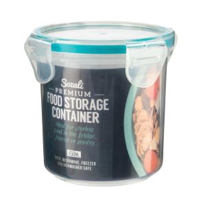 Premium 450ml Round Food Storage Container Clip Lock Lock Kitchen Food Handy