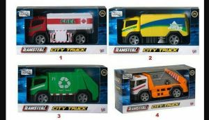 Teamsterz City Trucks Street Sweeper Garbage Truck Fuel Tanker Kids Vehicle Toys