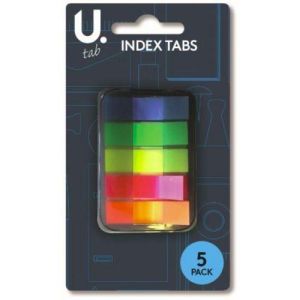 Pack of 150 Index Tabs Sticky Post Adhesive Highlighter Flags Page Marker