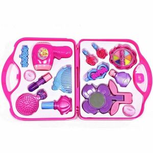 Little Girl Play Makeup Set-Pretend Salon Beauty Dress Up Toy for Toddler Kid