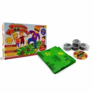 Whoopsie Poo Dodging Blindfold Challenge Don't Step In the Poop Family Fun Game