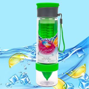 700ML Fruit Fusion Infusing Infuser Water Bottle Sports Health Juice Maker Green