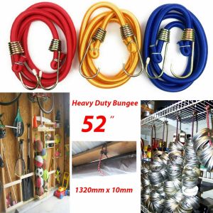 Heavy Duty Elastic BUNGEE CORD 52" Travel Luggage Car Roof Garage Stretch Rope