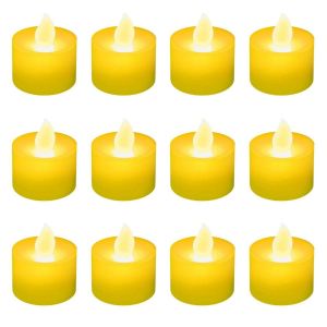 12x Flameless LED Candle Battery Operated Tea Light Flickering Wedding Christmas