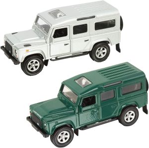 Teamsterz Die-cast 4x4 Defender | Kids Metal Toy Farm Vehicle