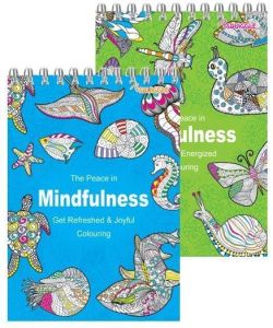 Spiral Advanced Colouring Book - Adult Mindfulness Relaxing Stress Relief