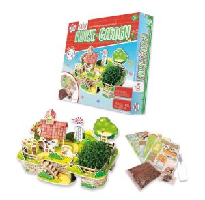 Children's House & Garden Set Build and Grow Your Own Kit Kids Create Gardening