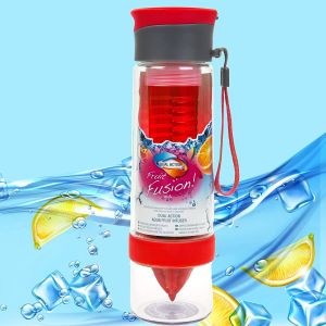 700ML Fruit Fusion Infusing Infuser Water Bottle Sports Health Juice Maker Red
