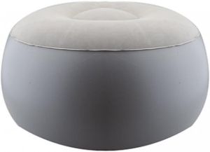 Inflatable Foot Rest Foot Stool Indoor Outdoor Use Round Pouffe Portable Cushion