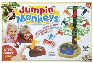 Jumping Monkey Game Tree Top Tumbling Monkeys Funny Board Game Indoor Family 3+